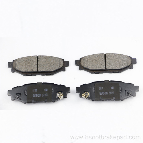 High Quality Subaru Lion Rear Ceramic Brake PadsD1114-8218